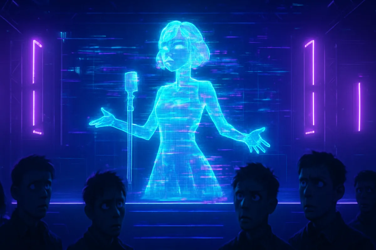 השיר של ה'שחקנית' שנוצרה ב-AI — כנראה הדבר הכי גרוע שתשמעו השנה