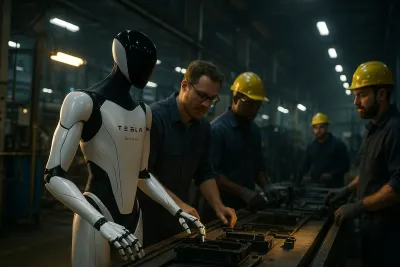 הרובוטים של Tesla נכנסים למפעלים — והעובדים לא בטוחים מה לחשוב